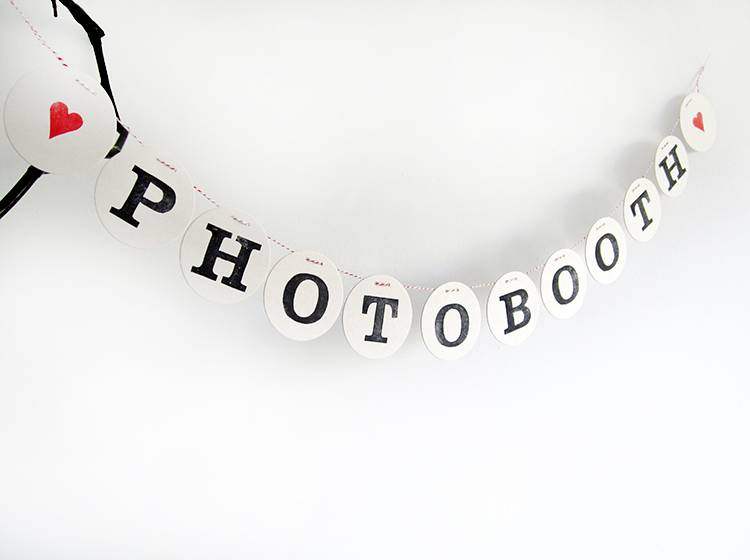 Renna Deluxe Photobooth Girlande Outlet