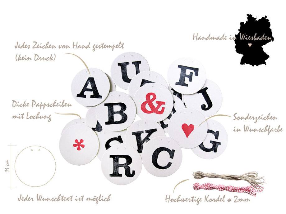 Renna Deluxe Merry Christmas Girlande Fabrikpreis