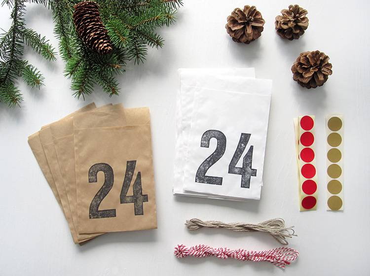 Renna Deluxe Adventskalender zum Selbstfüllen Saisonschlussverkauf