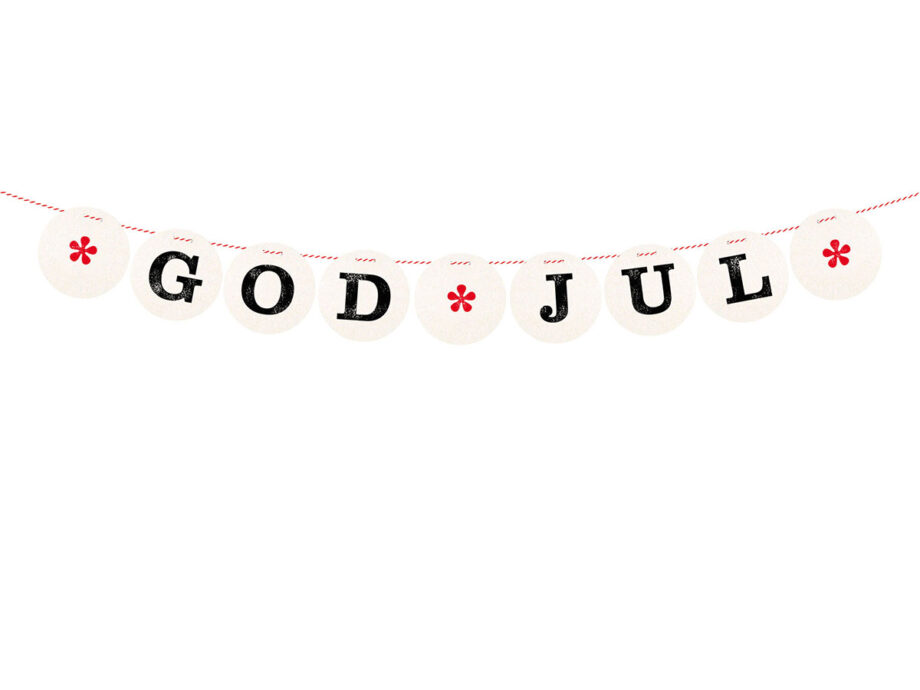 Renna Deluxe GOD JUL Girlande Cyber Monday