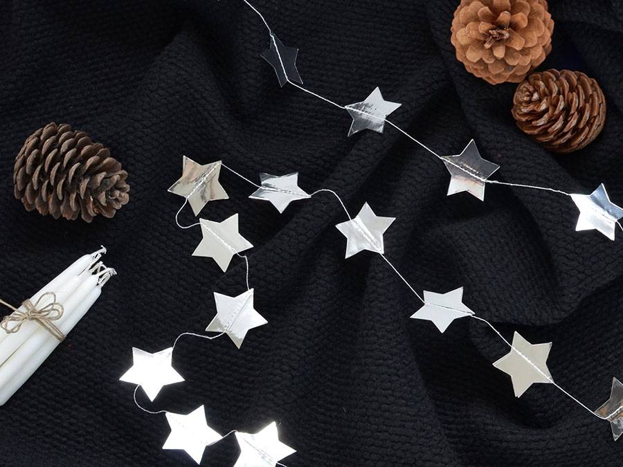 Renna Deluxe Silberne Sternengirlande Online Outlet