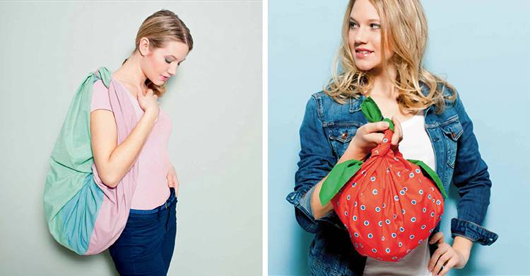 Renna Deluxe FUROSHIKI – Japanisch Taschen ohne Nadel und Faden, Kreativbuch Super Sparpreis