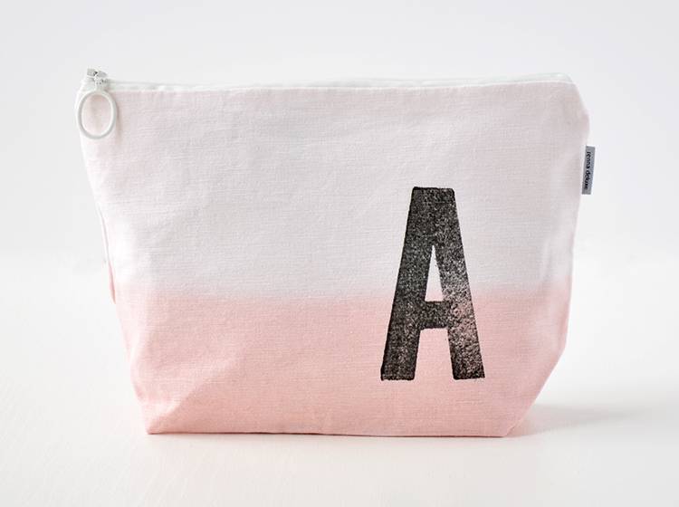 Renna Deluxe Kulturtasche ROSA mit Monogramm personalisiert Cyber Monday