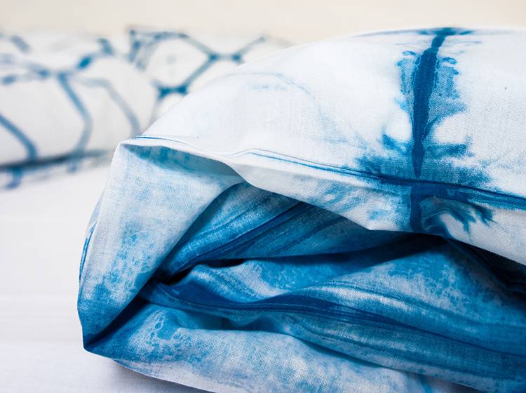 Renna Deluxe Shibori Bettwäsche handgefärbt Osterangebot