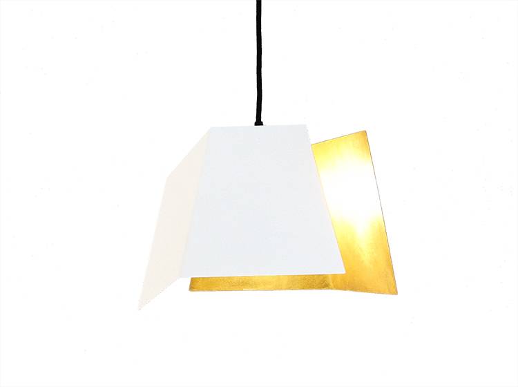 Renna Deluxe Falter // Pendelleuchte mit 24 Karat GOLD Valentinstagsangebot