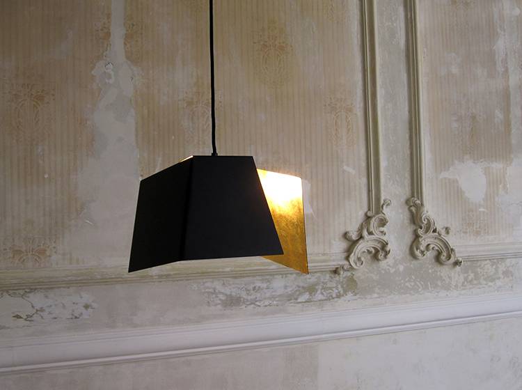 Renna Deluxe Falter // Pendelleuchte mit 24 Karat GOLD Valentinstagsangebot