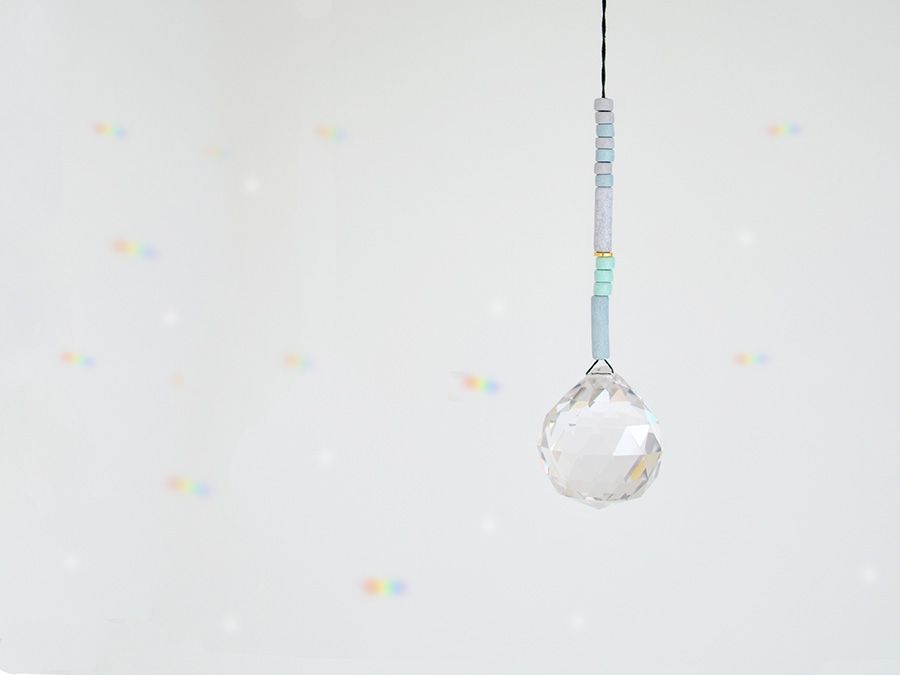 Renna Deluxe SUNCATCHER Blau Mint Grau Riesige Ersparnisse