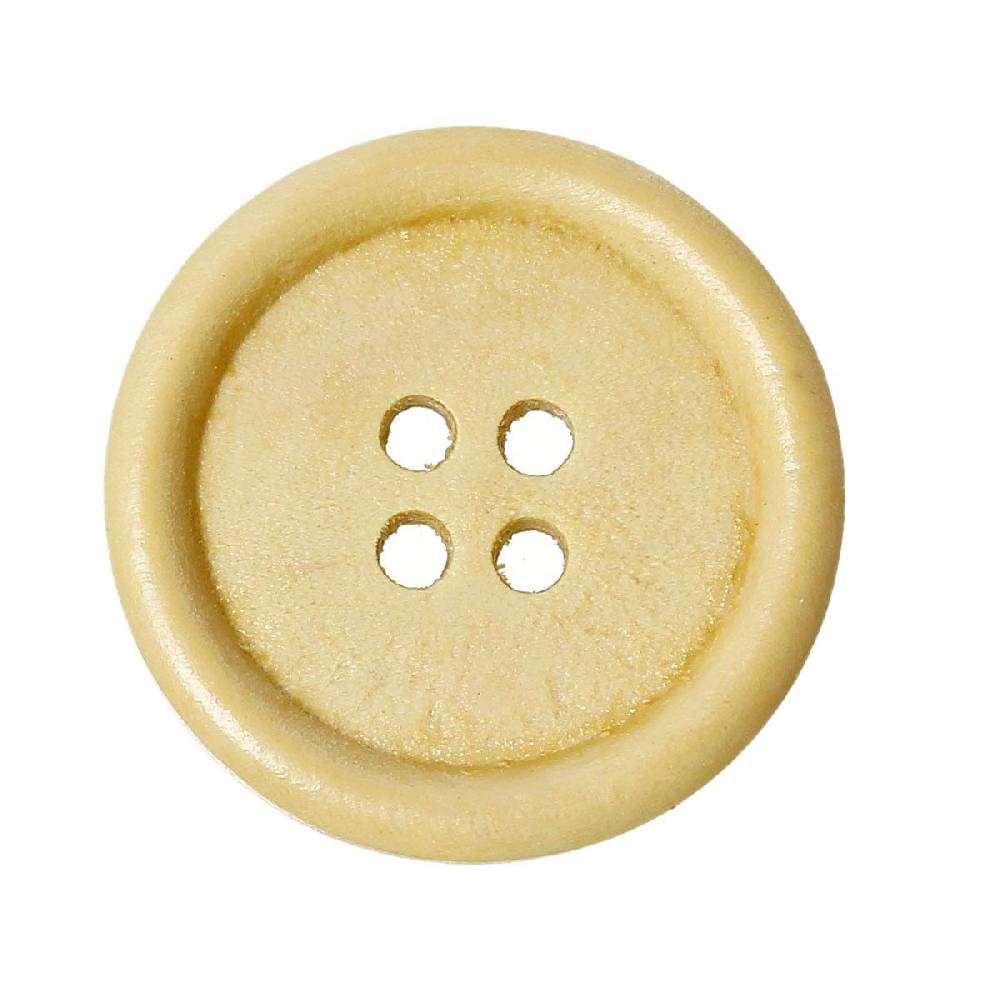 Sadingo Holzknöpfe / 50 Stk. / Ø 2,3 cm Sonderangebot der Fabrik