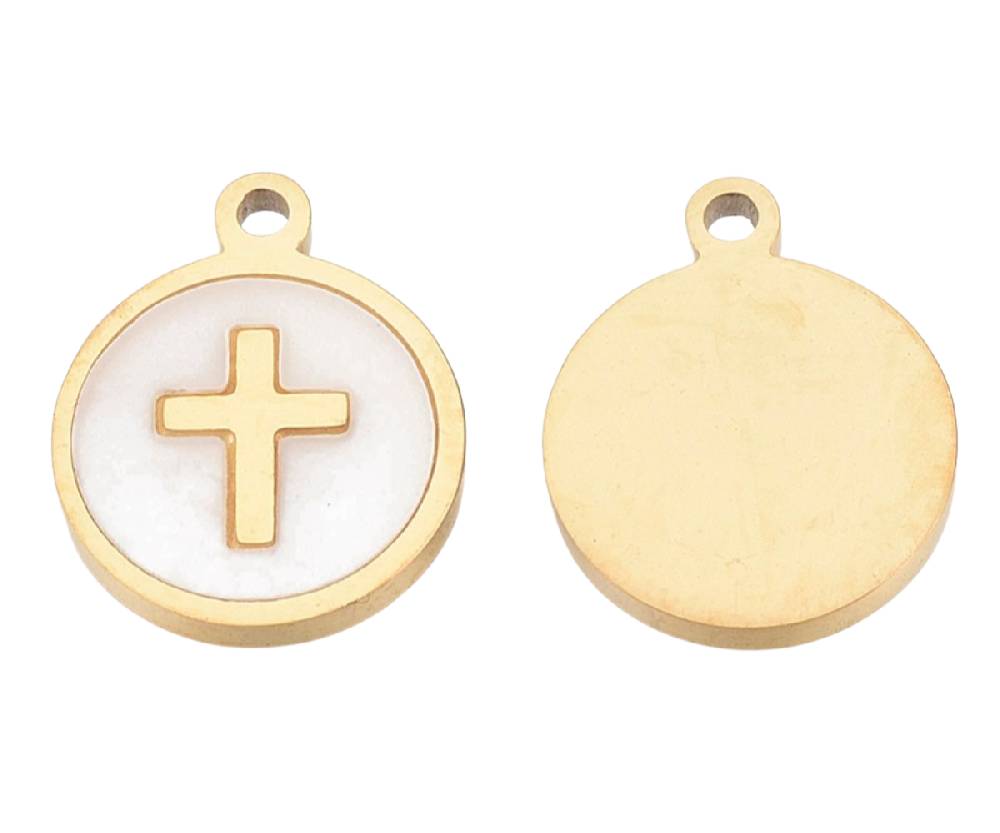 Sadingo Kleine Anhänger Edelstahl, 2 Stück 12x10mm, Motiv wählbar 50% Rabatt für begrenzte Zeit