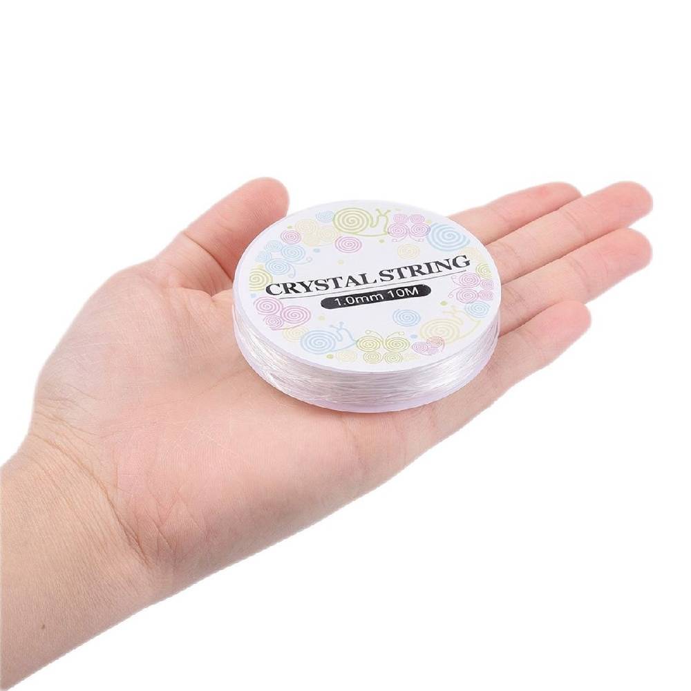Sadingo Schmuckband elastisch 10 Rollen Bandstärke 1mm Rabatte dieses Monats