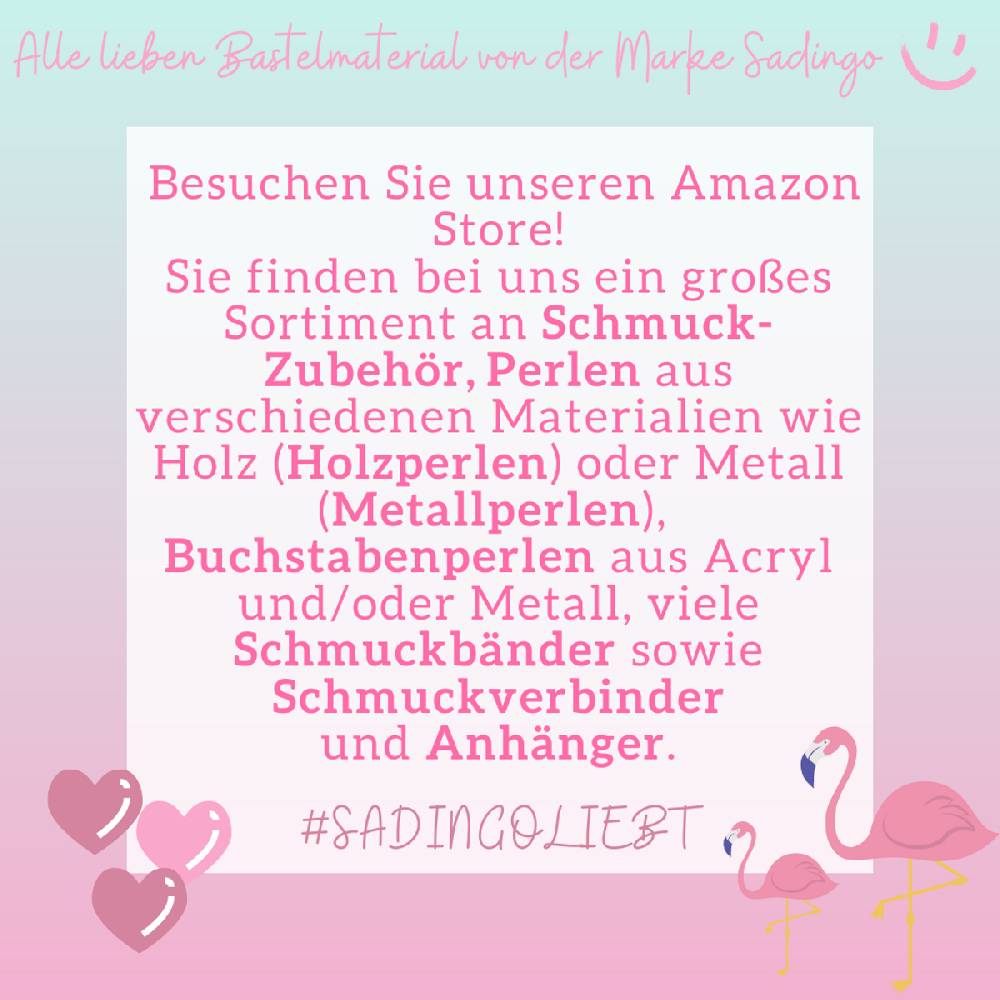 Sadingo Schmuckverbinder Blume des Lebens | 10 Stück, 13mm Rabatt