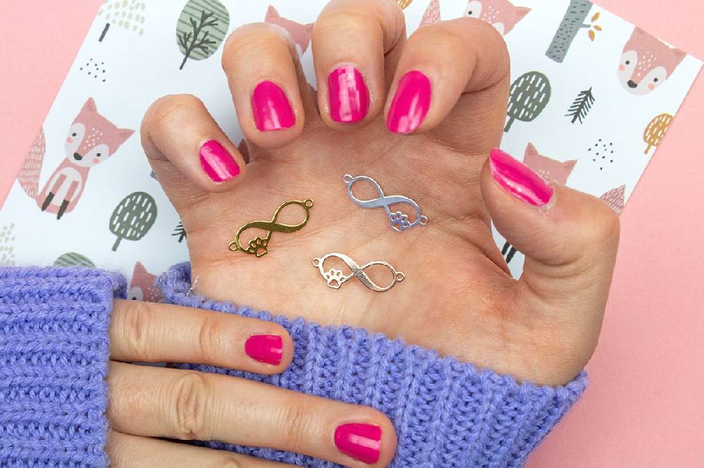 Sadingo Schmuckverbinder Infinitiy | 24,2 x 9,2mm Flash Sale
