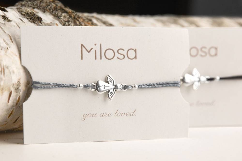 Sadingo Schutzengel Armband Geschenk für Damen (größenverstellbar) Jubiläumsangebot