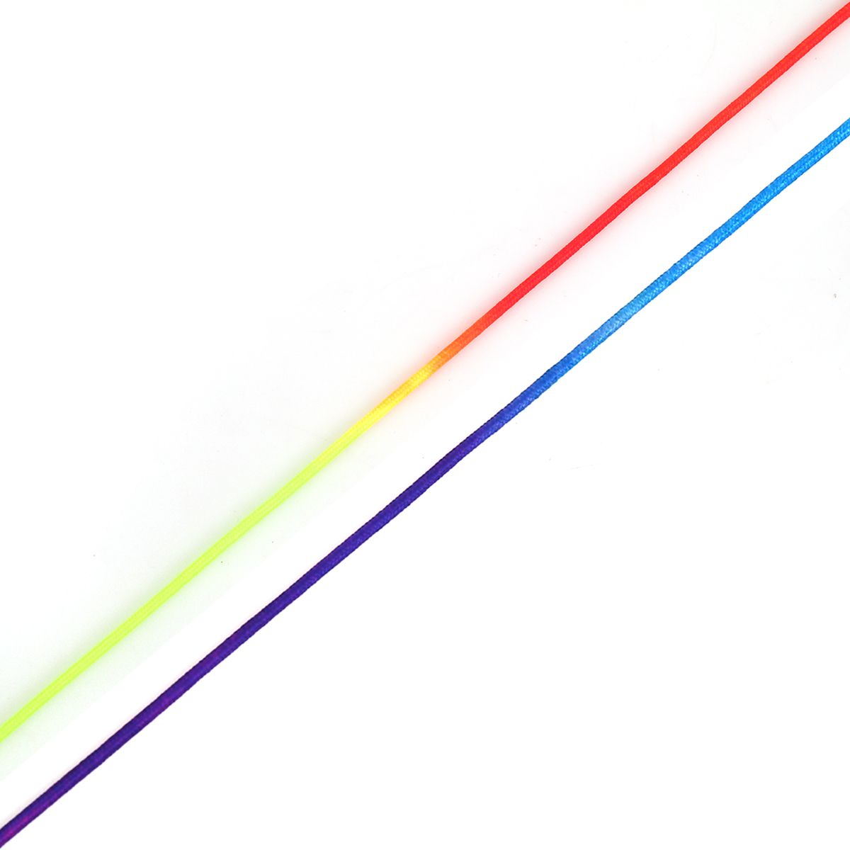 Sadingo Elastikband Regenbogenfarben 1 Rolle 1 mm Stärke Begrenzte Freigabe