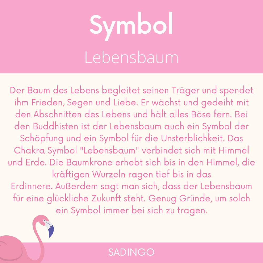 Sadingo Schmuckverbinder Lebensbaum | 12,1x16,1 mm Fabrik Onlineshop