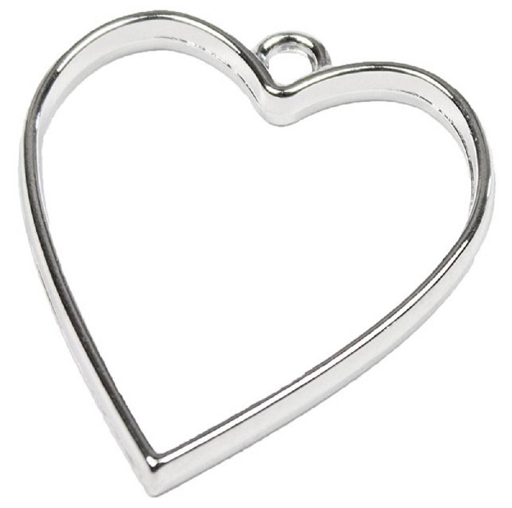 Sadingo Schmuckanhänger Herz - 10 Stück - 34 x 30 mm Großer Ausverkauf