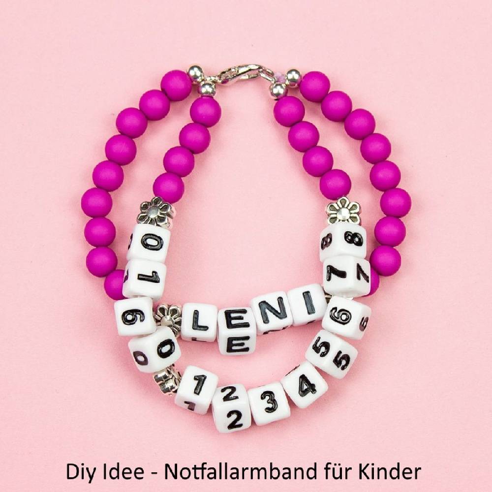Sadingo Buchstabenperlen | 90 Stk. 6x6mm, eckige Perlen Exklusive Angebote