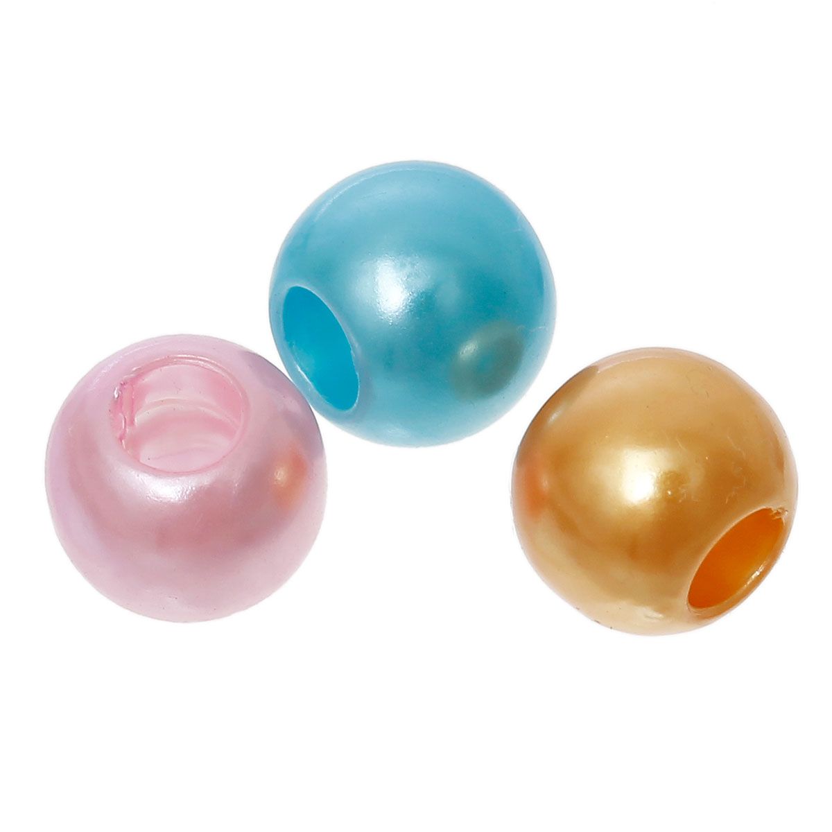 Sadingo Acrylperlen Bunt | 100 Stück, 12mm Saisonale Angebote