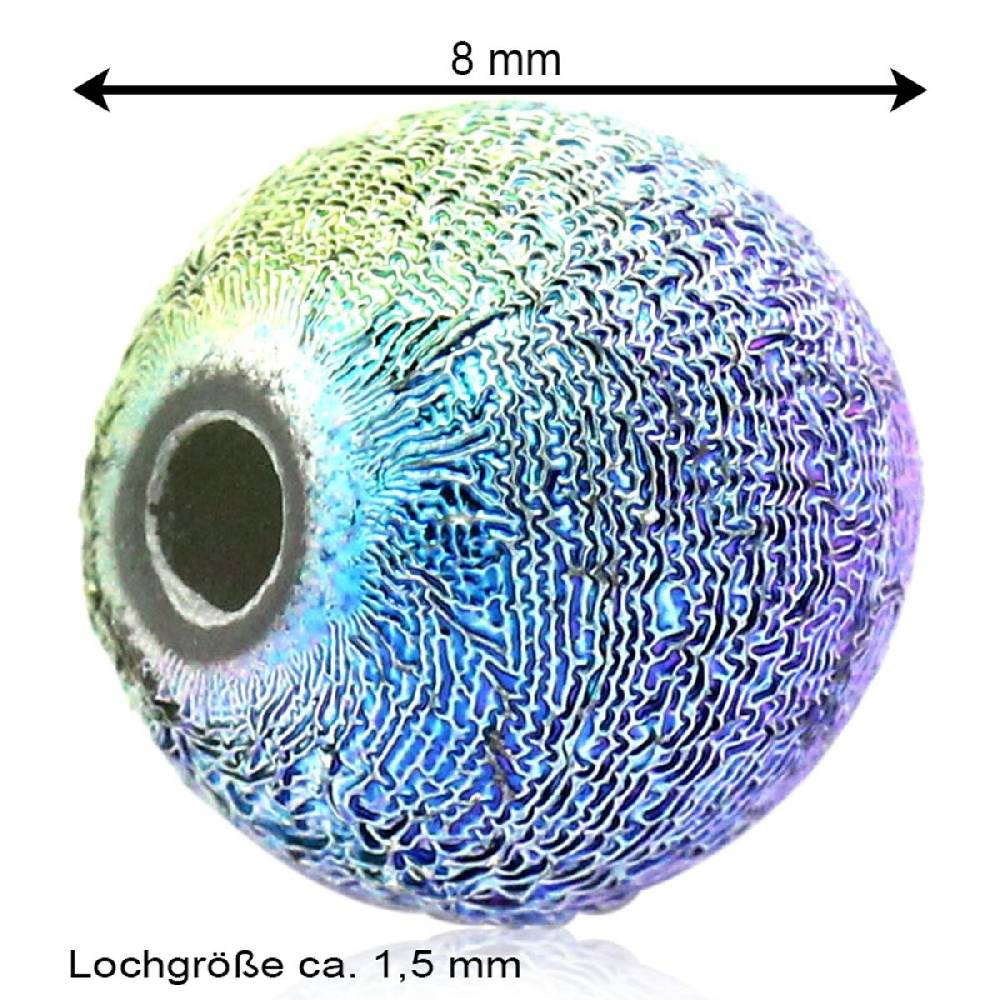 Sadingo Acrylperlen Stardust | 50 Stk., 8 mm Kauf eins, bekomm eins gratis