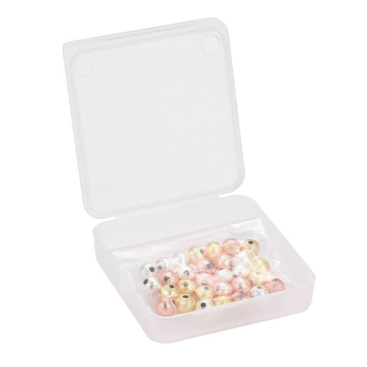 Sadingo Metallperlen Set | 6mm, 1 Box, 30 Perlen Begrenzte Freigabe