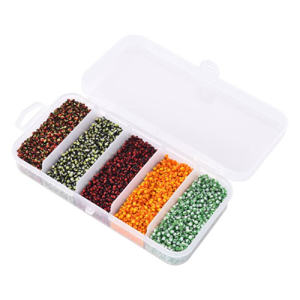 Sadingo Rocaillesperlen | 5 Farben je 16 Gramm, 1-1,5 mm JETZT KAUFEN
