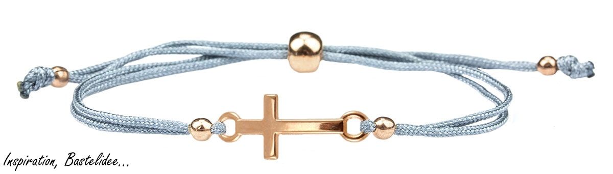 Sadingo Schmuckverbinder Kreuz | 3 Stück, 14x8mm Nur für heute