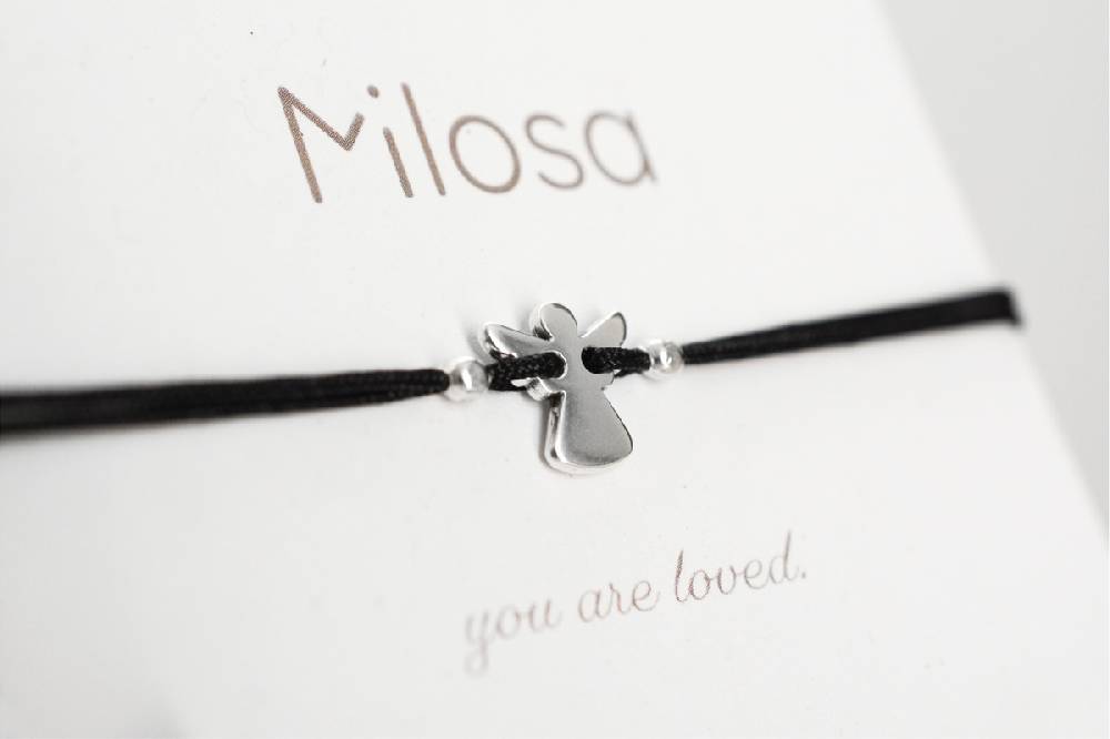 Sadingo Schutzengel Armband für Mädchen (größenverstellbar) Black Friday Preise