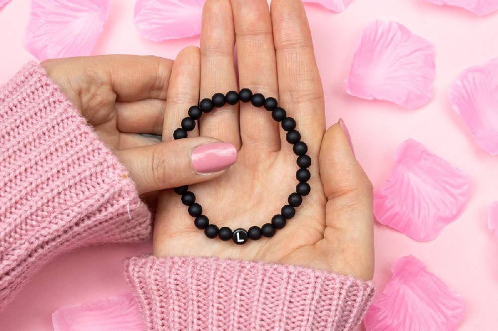 Sadingo Partnerarmband mit Buchstaben und Achat Perlen Angebote