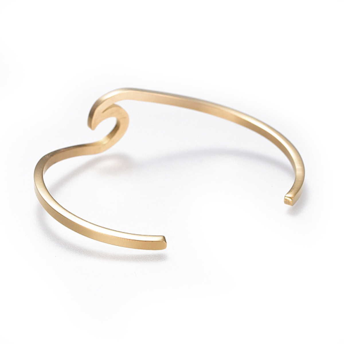 Sadingo Armreif Wave Edelstahl, Farbe wählbar Hotsell