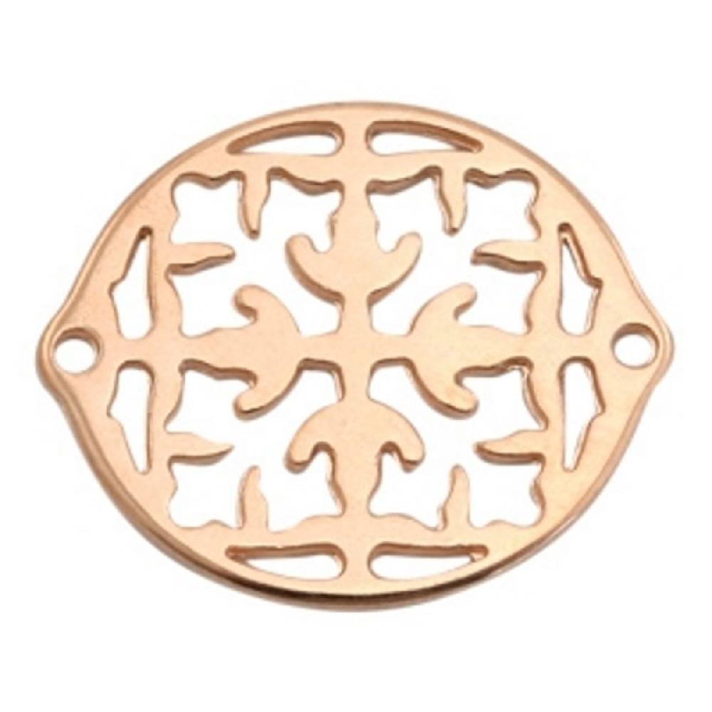 Sadingo Schmuckverbinder Ornament | 31x26 mm Fabrik Onlineshop