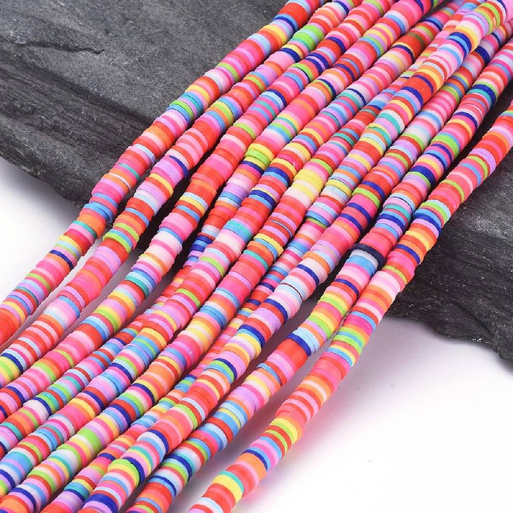 Sadingo Polymer Clay Perlen | 3900 Stk., 6mm, Katsuki Bestseller