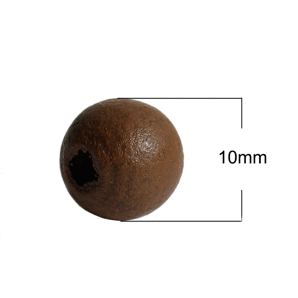 Sadingo Holzperlen zum auffädeln, bunte Perlen, 300 Stk 10mm Riesige Ersparnisse