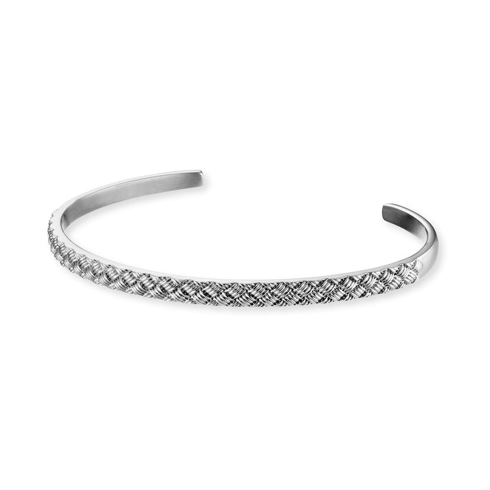 Save Brave Armreif Weave mit glänzendes Webmuster Neueste Stile