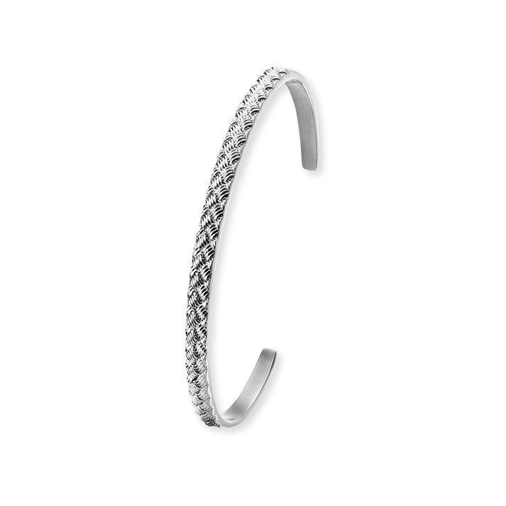 Save Brave Armreif Weave mit glänzendes Webmuster Neueste Stile