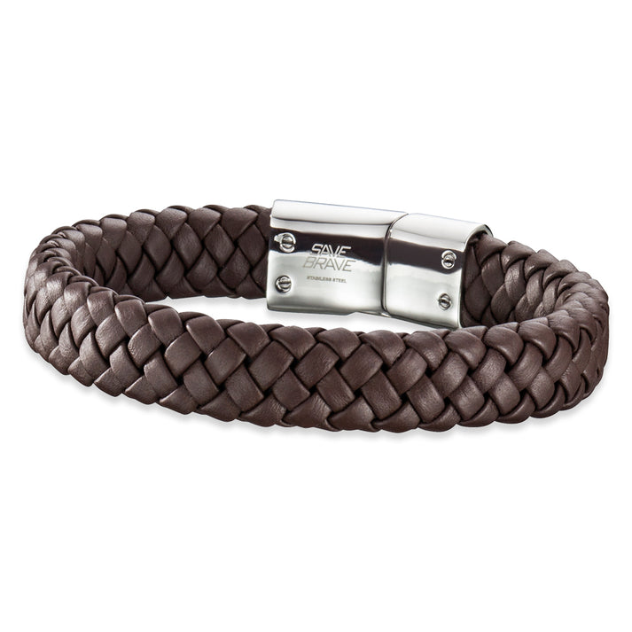 Save Brave Geflochtenes Lederarmband Harry zollfrei