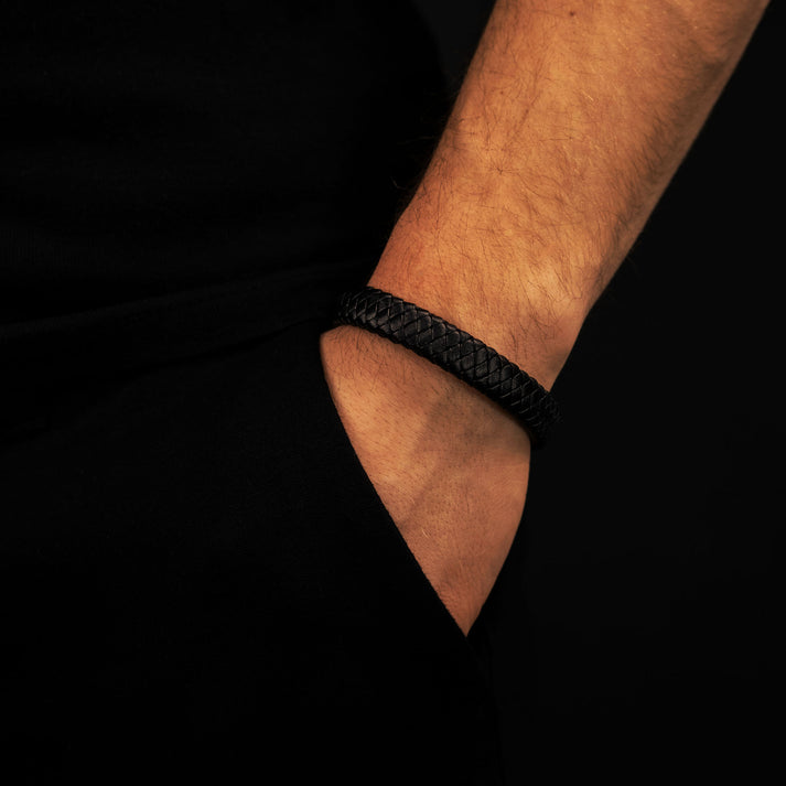 Save Brave Geflochtenes Lederarmband Harry zollfrei