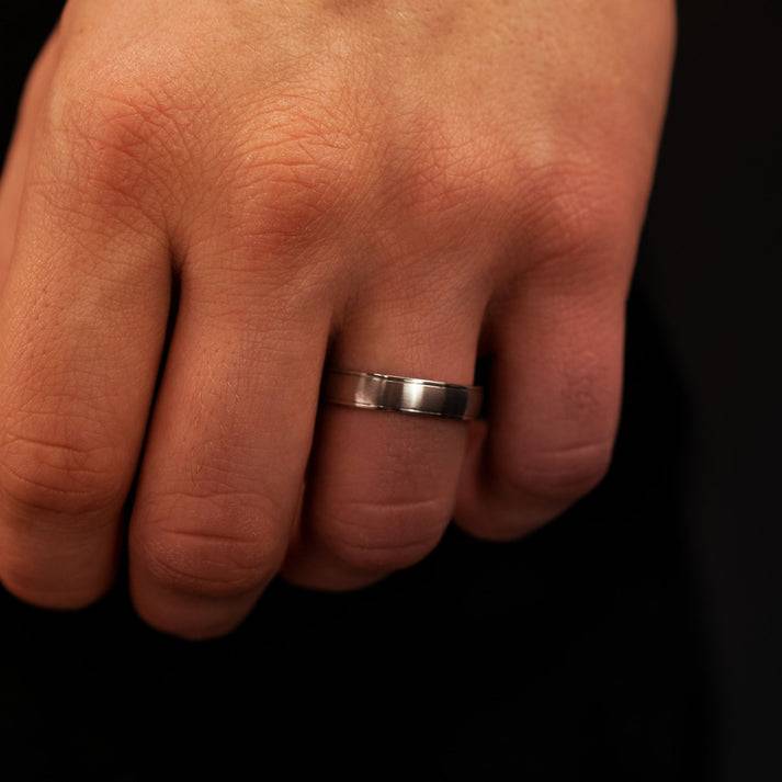 Save Brave Partnerring Adam für Männer - Edelstahl Schlussverkauf
