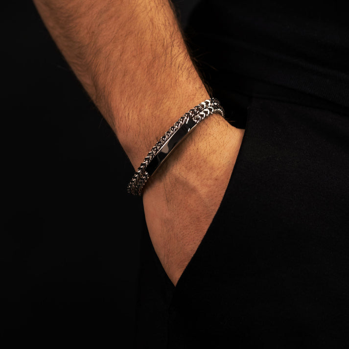Save Brave Wickelarmband Stanley aus Edelstahl Online Outlet