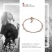 Silberdream SilberDream Armband Ringe 925 Silber rosévergoldet Damen 18cm - 21cm SDA1188E Online Outlet