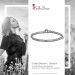 Silberdream SilberDream Armband Line matt/glänzend 925 Sterling Silber 18,5cm SDA452J Tägliche Deals