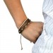 Silberdream SilberDream Lederarmband metallic braun Surferarmband Armband LA1237F Sonderangebote