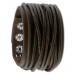 Silberdream SilberDream Lederarmband dunkelbraun Herren Leder Armband LAP010B Riesige Ersparnisse