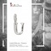 Silberdream SilberDream 925 Charm Buchstabe U Silber Armband Anhänger FC70U Im Verkauf