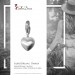Silberdream SilberDream 925 Silber Charm Herz matt Armband Anhänger FC3108 50% Rabatt für begrenzte Zeit