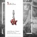 Silberdream SilberDream Glitzer Charm Fisch rot Zirkonia Kristalle Anhänger GSC564R 2025