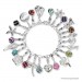 Silberdream SilberDream Charm Zirkonia Kugel rot Armband Anhänger FC200R Verkauf