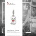 Silberdream SilberDream Charm Kätzchen weiß 925er Silber Armband Anhänger FC693 Hotsell