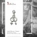 Silberdream SilberDream 925 Silber Charm Anhänger Mann & Frau FC3126 Günstiger Verkauf