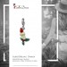Silberdream SilberDream Charm Weihnachtskerze 925er Silber Armband Anhänger FC847W Kostenloser Versand