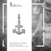 Silberdream SilberDream Charm Anker 925 Sterling Silber Armband Anhänger FC3146 Rabatt